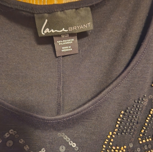 Final Price: Lane Bryant ☃️Black Dress w/Tie at waist - Picture 3 of 6